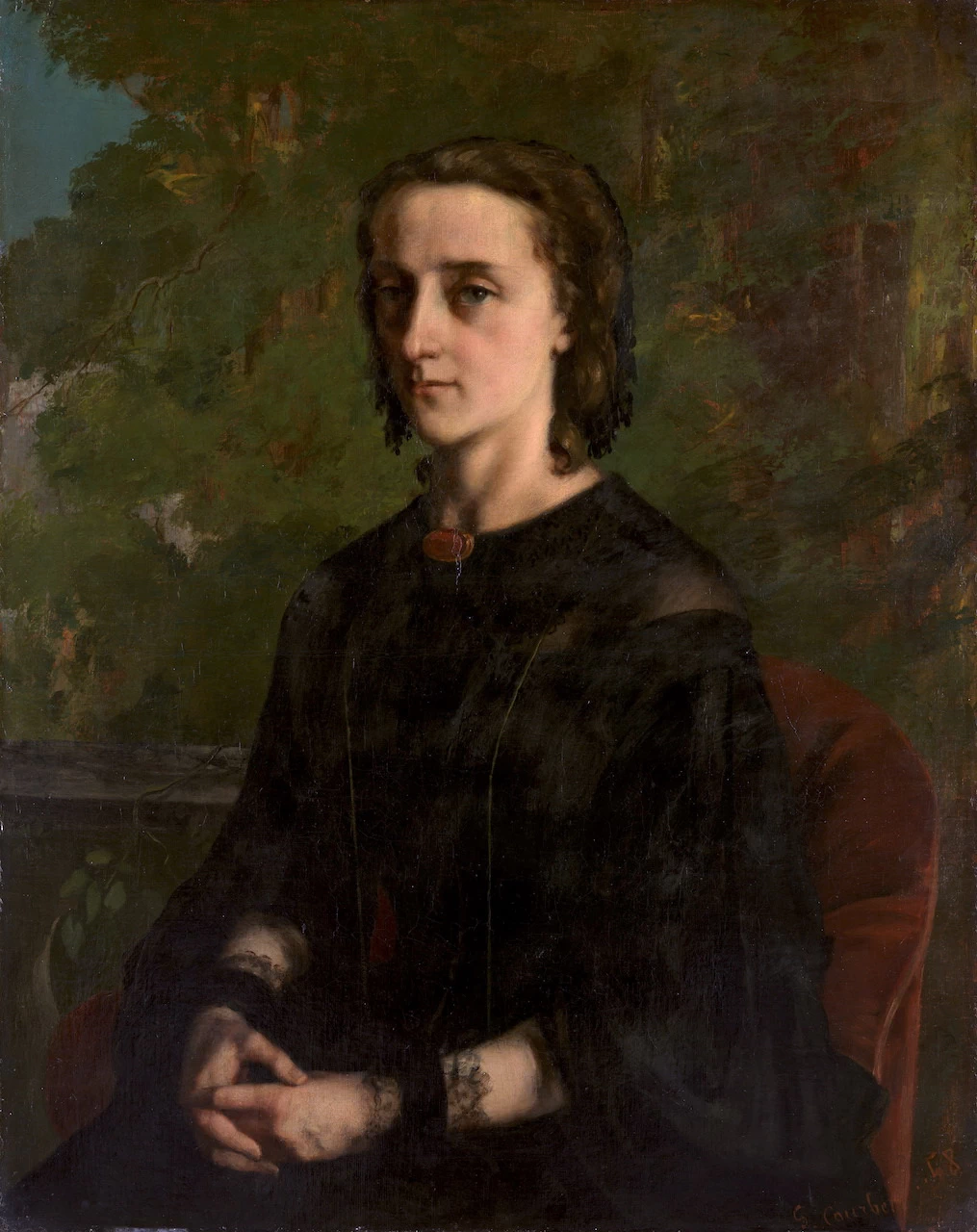  252-Ritratto di Madame de Brayer-Metropolitan Museum of Art-New York 